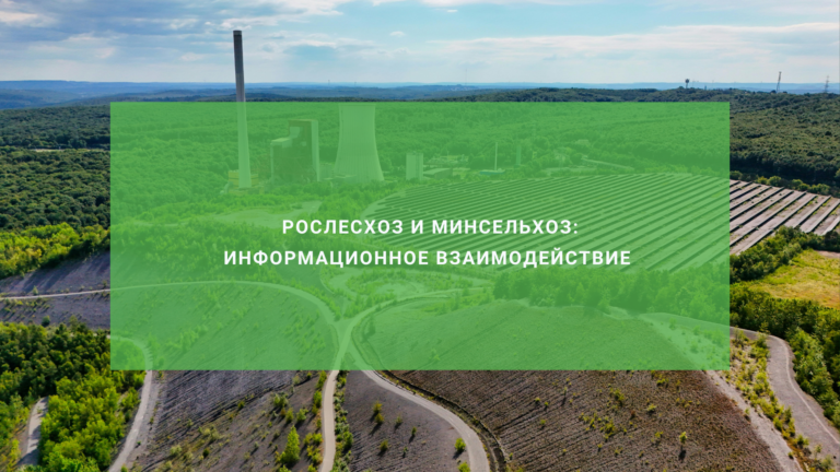 Рослесхоз и Минсельхоз России подписали соглашение об информационном взаимодействии