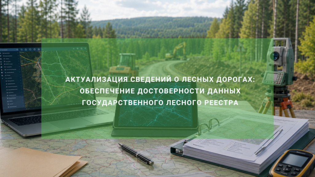 Актуализация сведений о лесных дорогах: обеспечение достоверности данных государственного лесного реестра