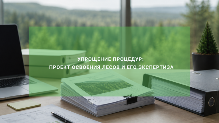 Упрощение процедур: проект освоения лесов и его экспертиза
