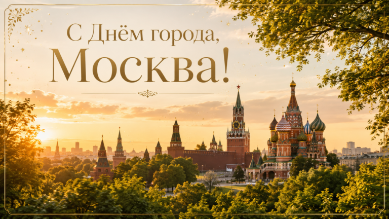 С Днём города, Москва