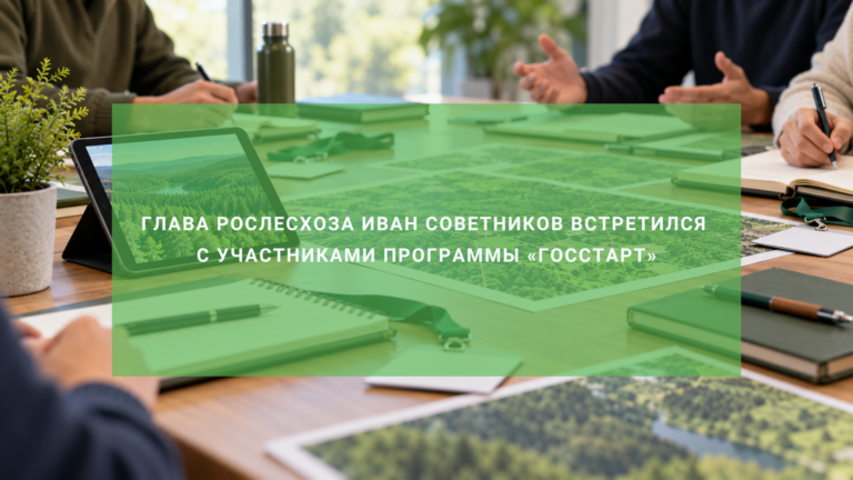Молодые специалисты из трёх регионов России проходят стажировку в Рослесхозе