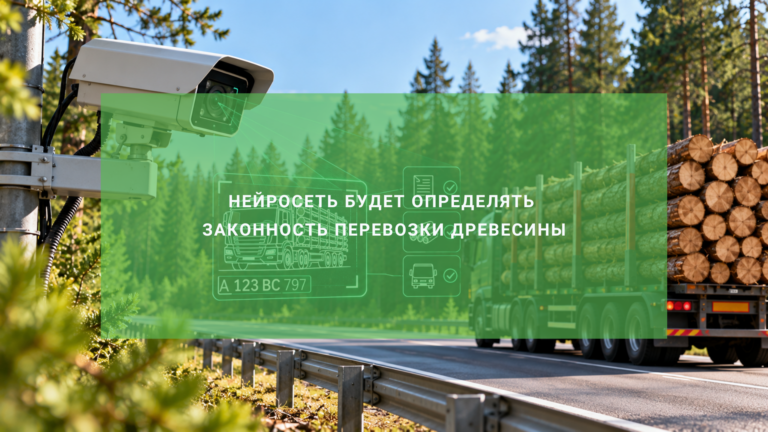Нейросеть будет определять законность перевозки древесины